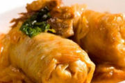Slow Cooked Sarma Served With Smoked Bacon.