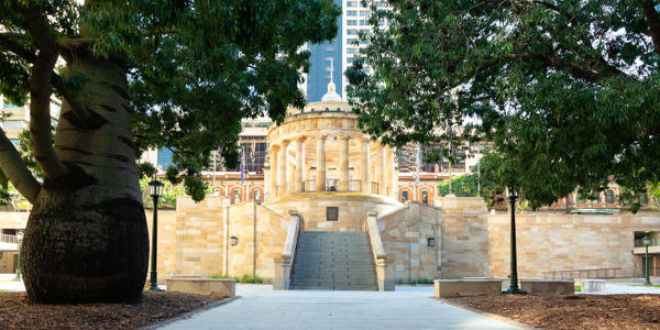 Anzac Square and Memorial Galleries
